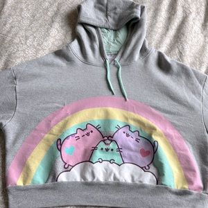 Pusheen Cropped Hoodie